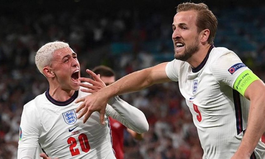 EURO 2020 Yarı Final mücadelesinde Danimarka'yı eleyen İngiltere, finalde İtalya'nın rakibi oldu