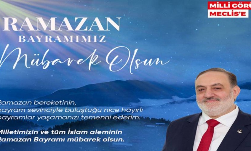 Milletvekili Adayı Zerdeci'nin Ramazan Bayramı Mesajı